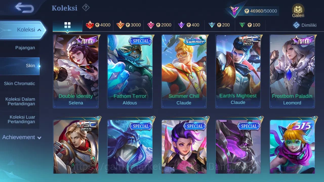 Mobile Legends: Bang Bang Accounts GLOBAL Hero 132 Skin 240 | Sparkle Fredrinn | CC N image 10