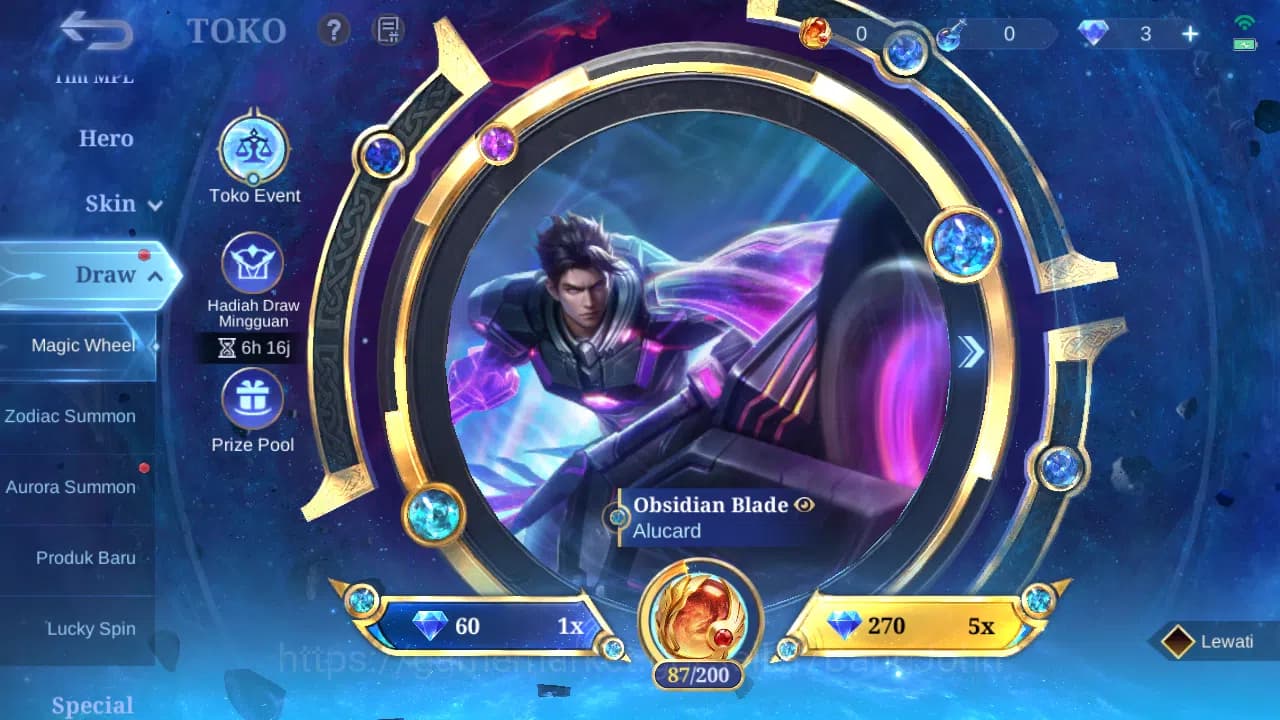 Mobile Legends: Bang Bang Accounts GLOBAL Hero 132 Skin 240 | Sparkle Fredrinn | CC N image 4