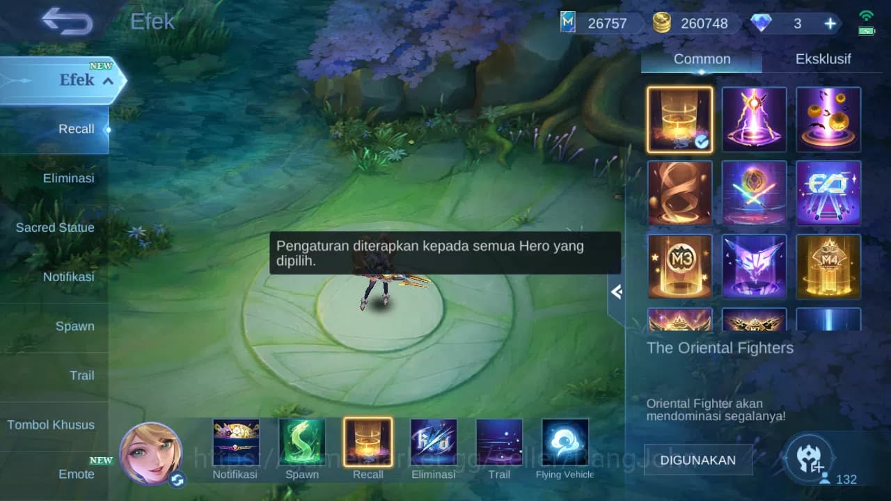 Mobile Legends: Bang Bang Accounts GLOBAL Hero 132 Skin 240 | Sparkle Fredrinn | CC N image 6