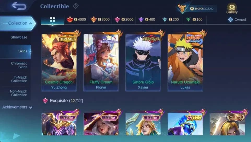 Mobile Legends: Bang Bang Accounts Global|Hero 132 Skin 502|Mega|Legend Lesley+Valir| image 12