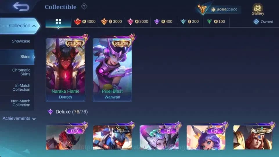 Mobile Legends: Bang Bang Accounts Global|Hero 132 Skin 502|Mega|Legend Lesley+Valir| image 15