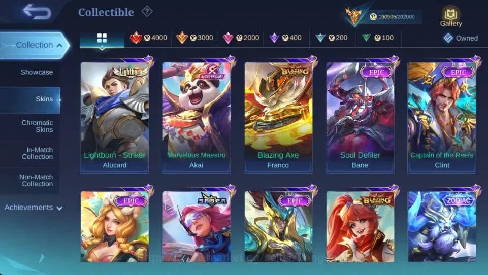 Mobile Legends: Bang Bang Accounts Global|Hero 132 Skin 502|Mega|Legend Lesley+Valir| image 17