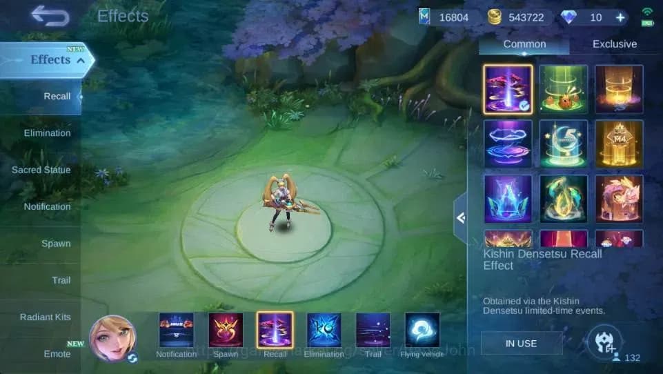 Mobile Legends: Bang Bang Accounts Global|Hero 132 Skin 502|Mega|Legend Lesley+Valir| image 6