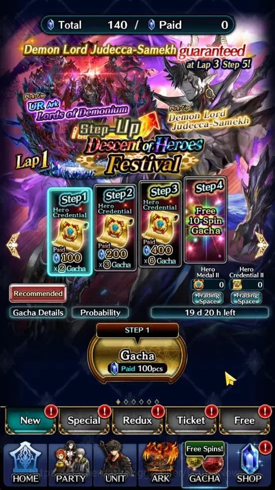 Last Cloudia Accounts GLOBAL |Rank 15| Arkh King of Dragons, Lonardo, Go image 10