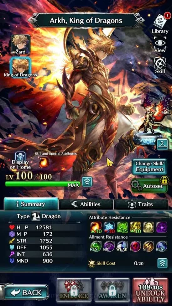 Last Cloudia Accounts GLOBAL |Rank 15| Arkh King of Dragons, Lonardo, Go image 3