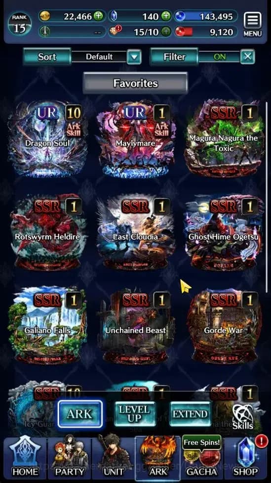 Last Cloudia Accounts GLOBAL |Rank 15| Arkh King of Dragons, Lonardo, Go image 6