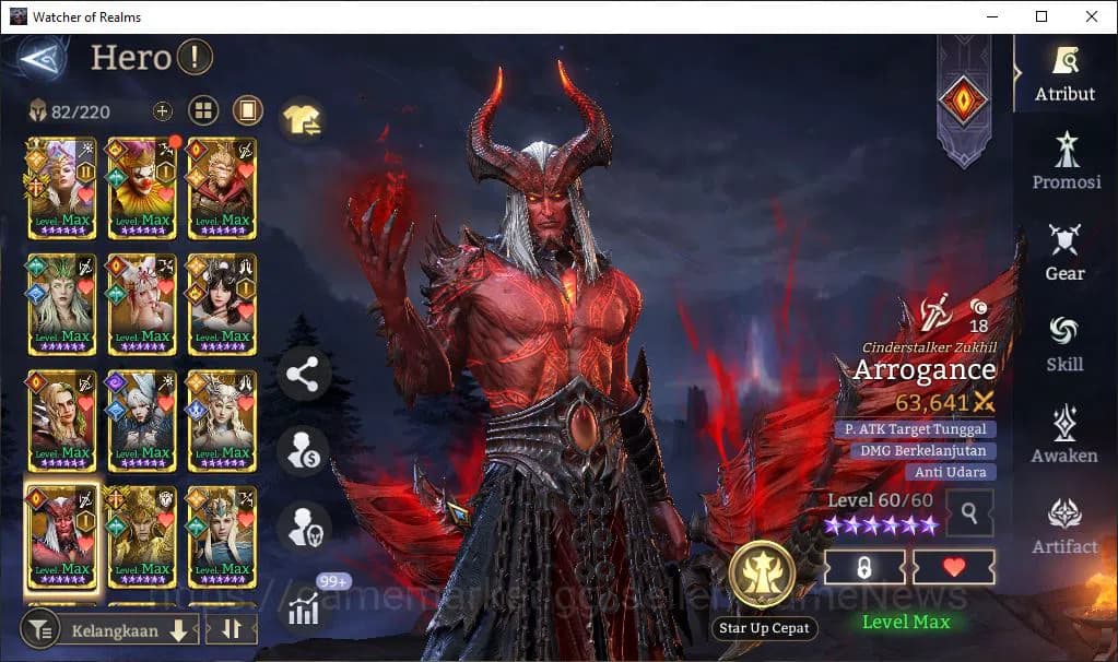 Watcher of Realms Accounts Global 60X|Lv65|2,2M Power|5 Lord[IngridA2,Cyrus,T image 18