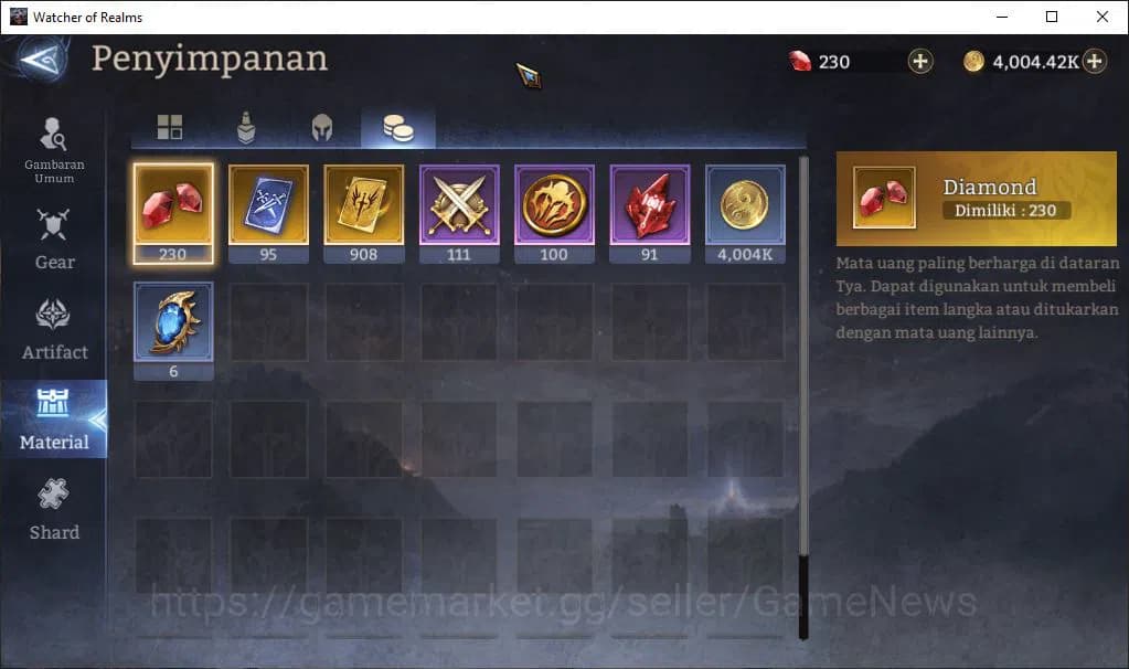 Watcher of Realms Accounts Global 60X|Lv65|2,2M Power|5 Lord[IngridA2,Cyrus,T image 5