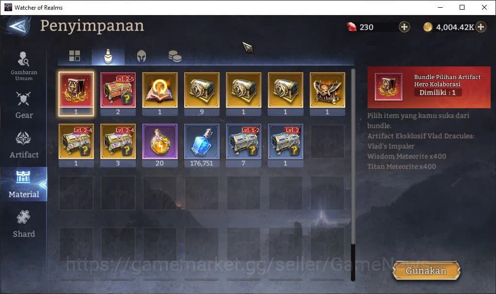 Watcher of Realms Accounts Global 60X|Lv65|2,2M Power|5 Lord[IngridA2,Cyrus,T image 7