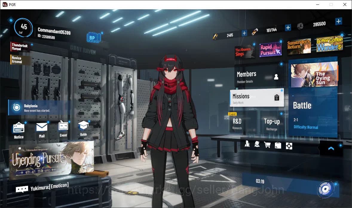 Punishing: Gray Raven Accounts ASIA|Lv 45 | [S Nirvantia,S Crepuscule,S LuciaCW,S image 13