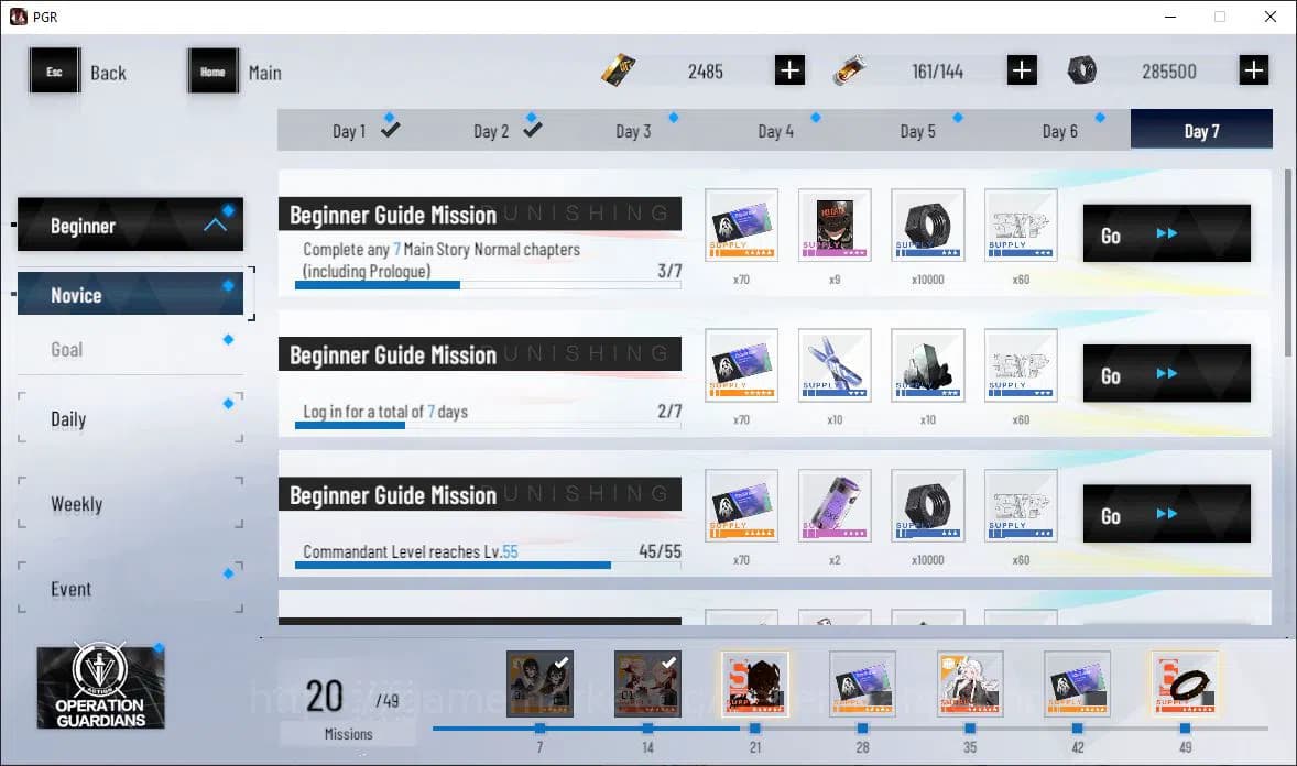 Punishing: Gray Raven Accounts ASIA|Lv 45 | [S Nirvantia,S Crepuscule,S LuciaCW,S image 3