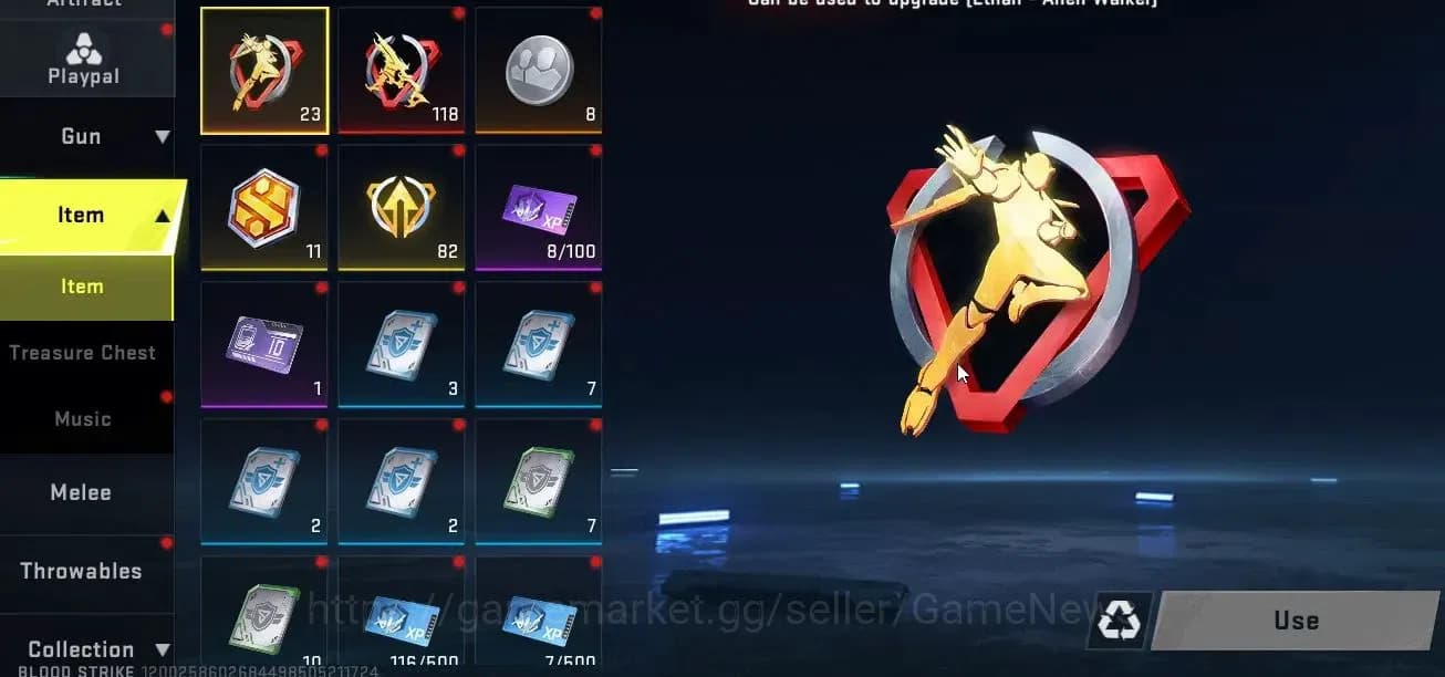 Blood Strike Accounts Asia|ETERNAL Lv3 Vector-ShadowDrake(118)+8 ULTRA[H image 15