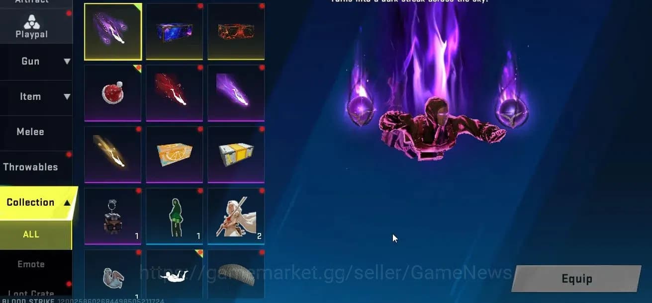 Blood Strike Accounts Asia|ETERNAL Lv3 Vector-ShadowDrake(118)+8 ULTRA[H image 17