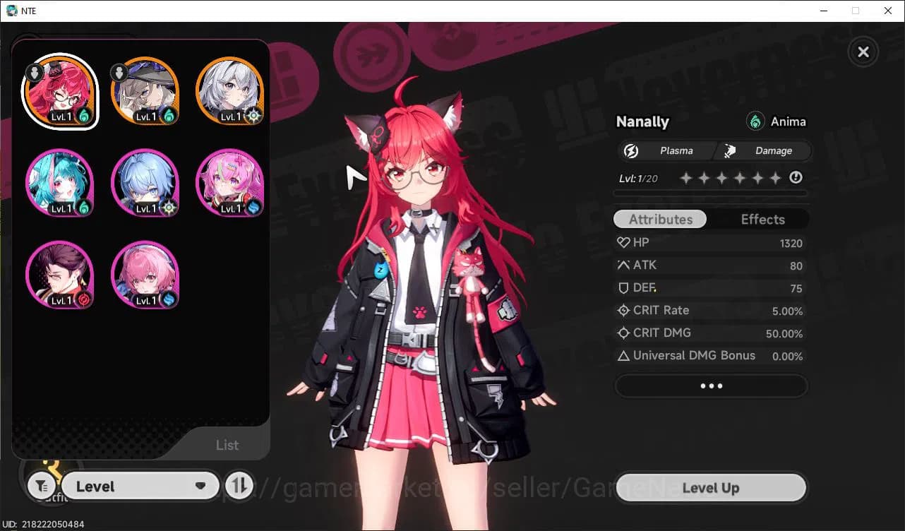Neverness to Everness Accounts GLOBAL SEA|HL 3|2 SSR Limited Nanally, Jiuyuan + 5 image 1