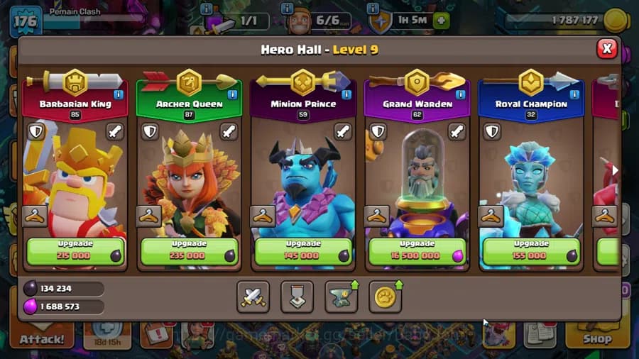 Clash of Clans Accounts TH 15-BH 10|Many Skin|LVL 176|HH 9|BK 85,AQ 87,GW image 10