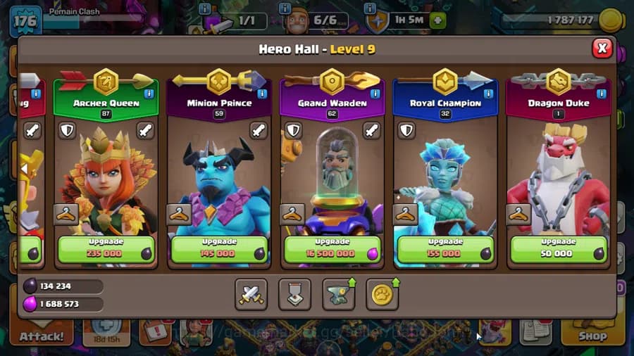 Clash of Clans Accounts TH 15-BH 10|Many Skin|LVL 176|HH 9|BK 85,AQ 87,GW image 11