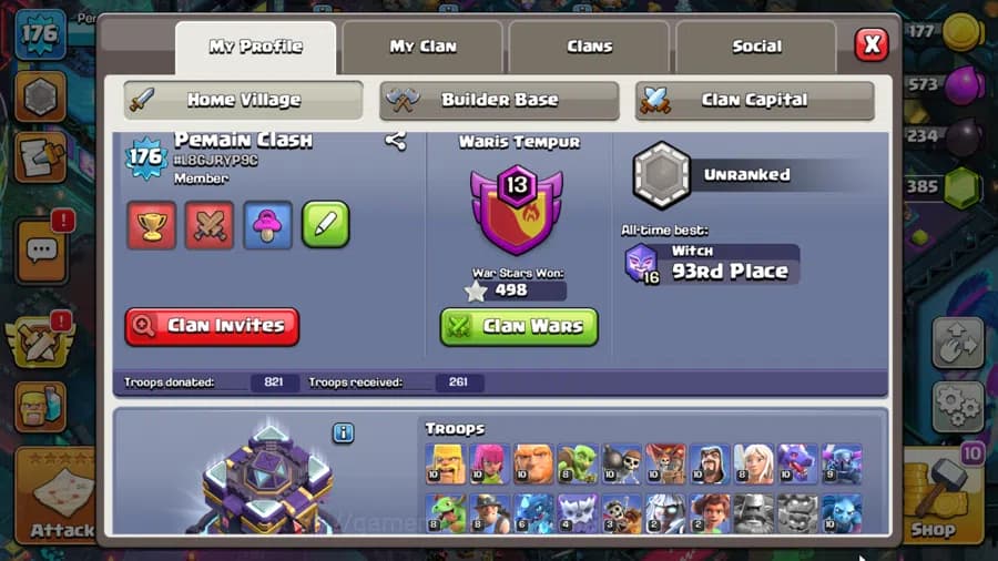 Clash of Clans Accounts TH 15-BH 10|Many Skin|LVL 176|HH 9|BK 85,AQ 87,GW image 5