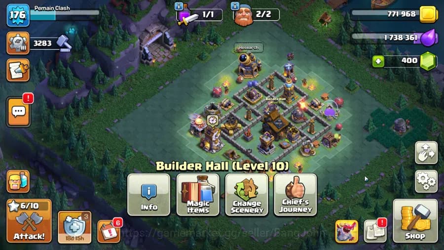 Clash of Clans Accounts TH 15-BH 10|Many Skin|LVL 176|HH 9|BK 85,AQ 87,GW image 8
