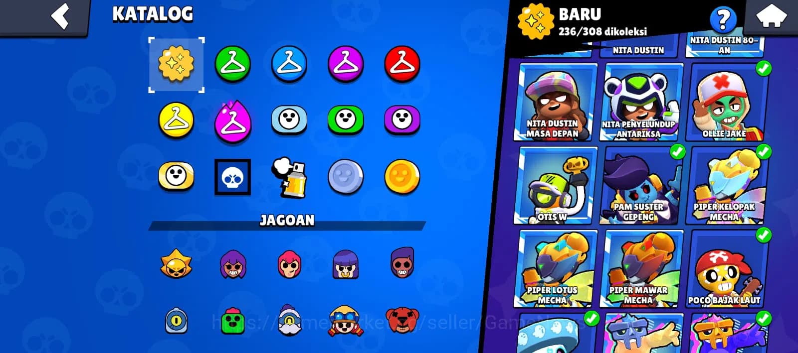 Brawl Stars Accounts 88409 Trophy|3k Bling|100 Brawler ALL Max | 8 Hype image 15