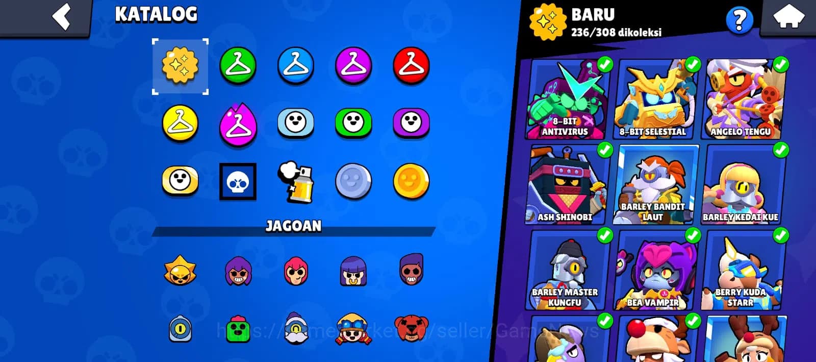 Brawl Stars Accounts 88409 Trophy|3k Bling|100 Brawler ALL Max | 8 Hype image 5