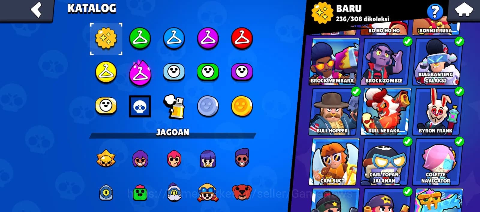 Brawl Stars Accounts 88409 Trophy|3k Bling|100 Brawler ALL Max | 8 Hype image 6