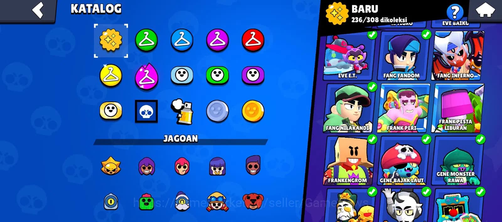 Brawl Stars Accounts 88409 Trophy|3k Bling|100 Brawler ALL Max | 8 Hype image 8