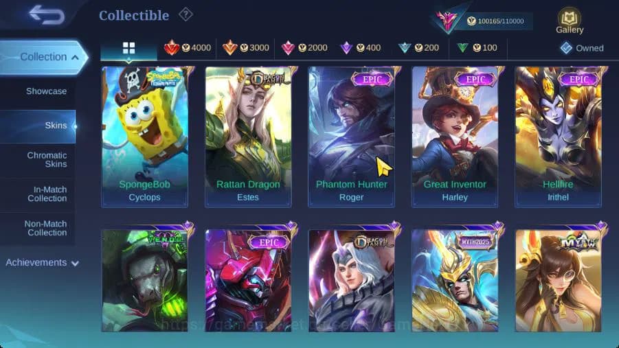 Mobile Legends: Bang Bang Accounts Hero 132|Skin 373|High Glory 50|Prime[Granger,Clou image 11