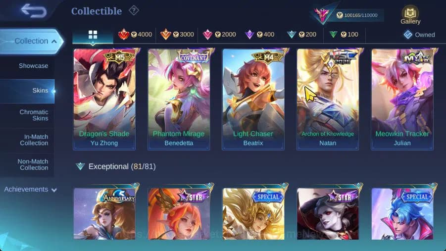 Mobile Legends: Bang Bang Accounts Hero 132|Skin 373|High Glory 50|Prime[Granger,Clou image 8