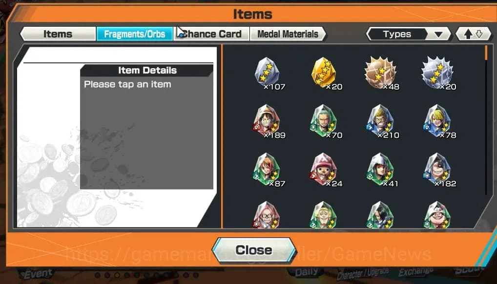 One Piece Bounty Rush Accounts Global|4EX 1MAX|King of the Pirates Gol D. Roger,S image 15