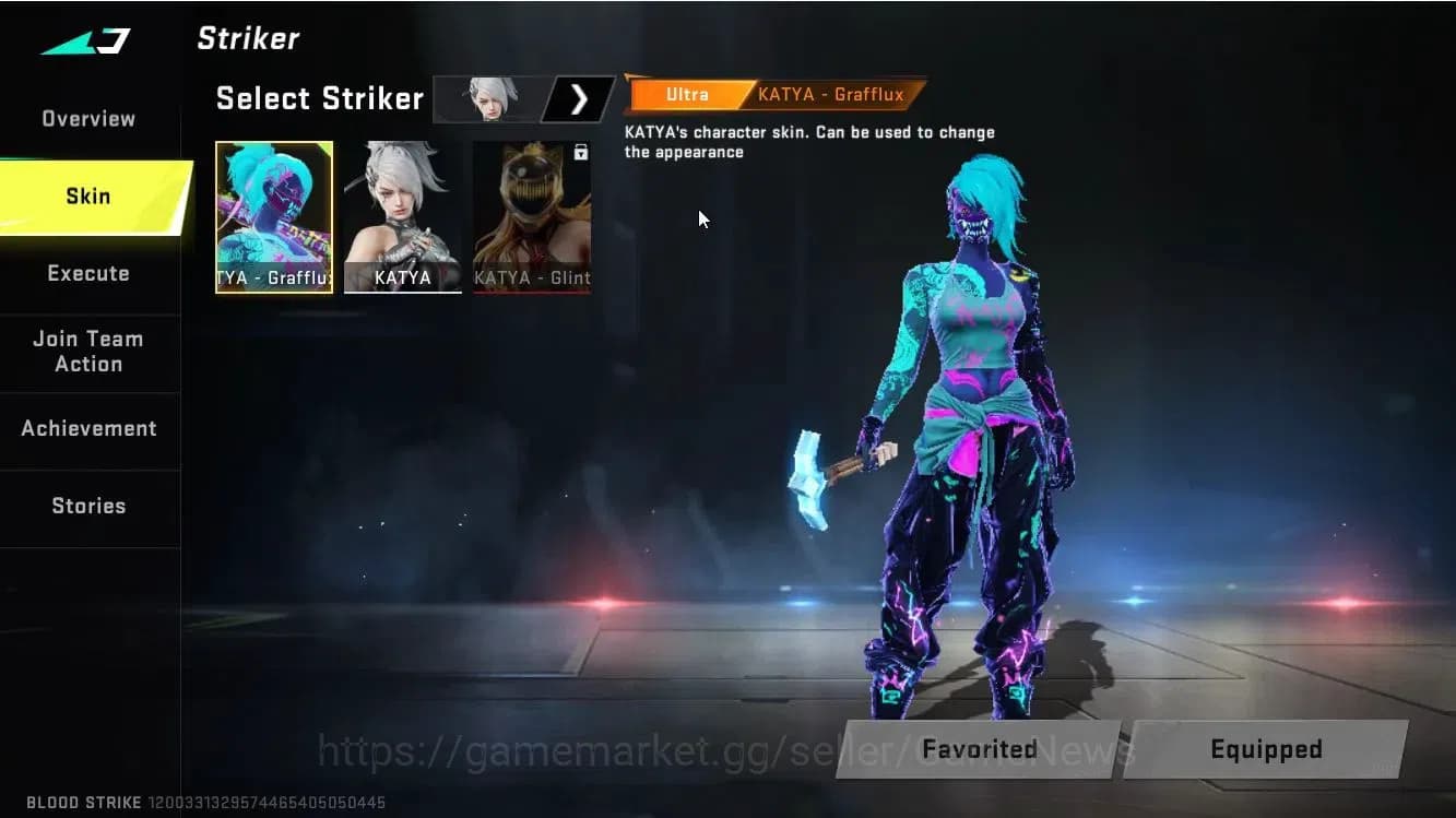 Blood Strike Accounts ASIA|Melee AXE-CrystalBreaker|10 ULTRA[KATYA-Graff image 3