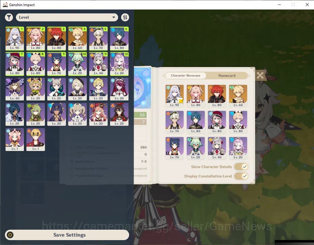 Genshin Impact Accounts ASIA|AR 53|2 Limited+3(*5Wep)|Linnea+Sign,Skirk|MC image 1