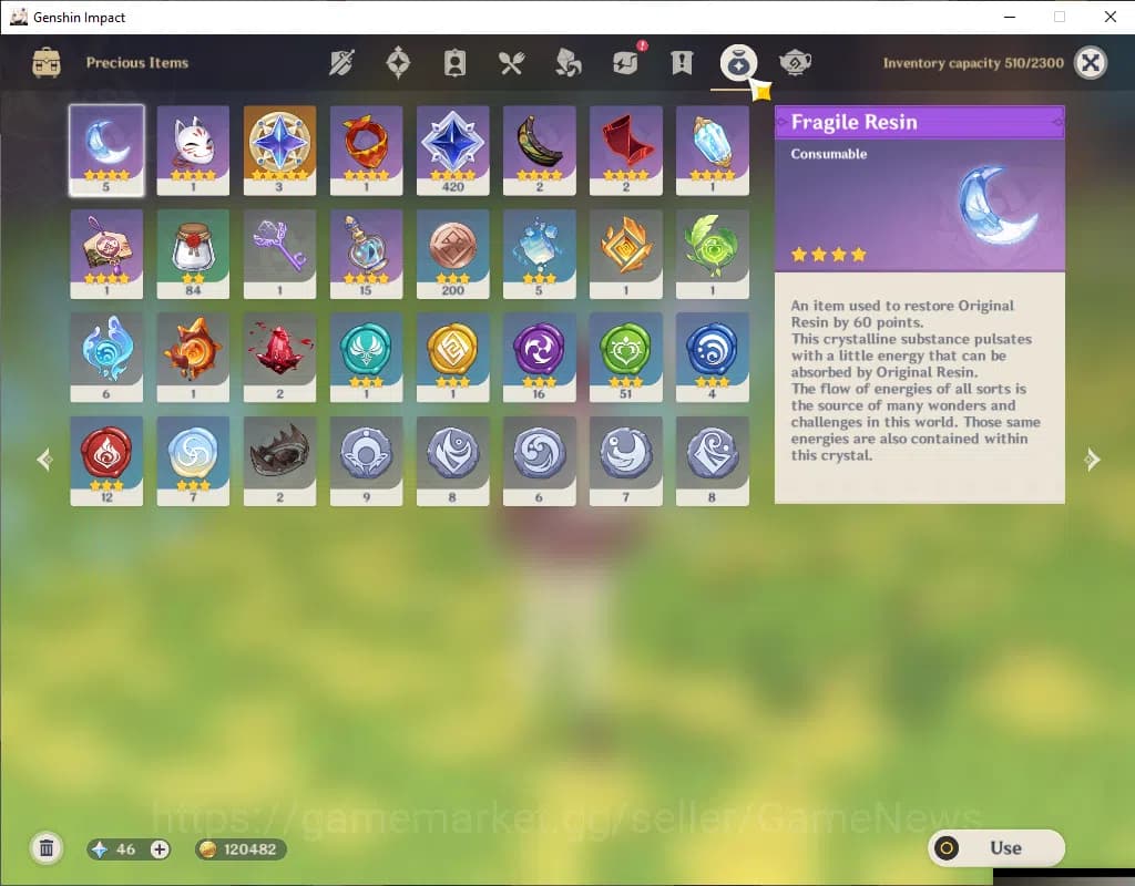 Genshin Impact Accounts ASIA|AR 53|2 Limited+3(*5Wep)|Linnea+Sign,Skirk|MC image 9