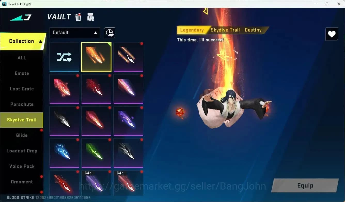 Blood Strike Accounts ASIA | 4 Collab Skins | 3 Limited Skins | 12 Lege image 10