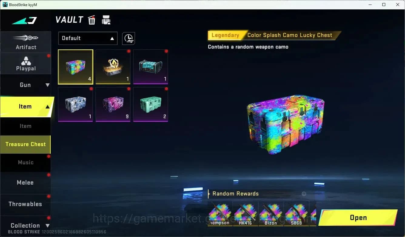 Blood Strike Accounts ASIA | 4 Collab Skins | 3 Limited Skins | 12 Lege image 16