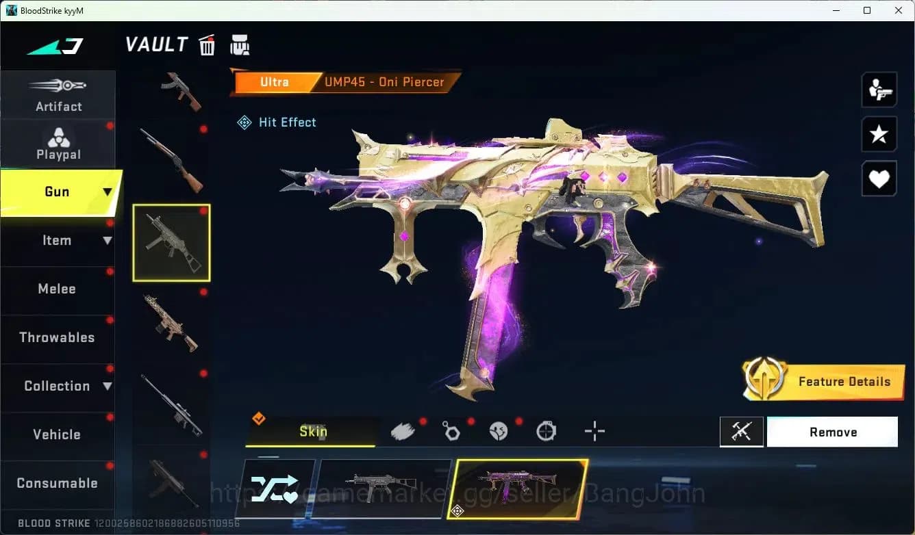 Blood Strike Accounts ASIA | 4 Collab Skins | 3 Limited Skins | 12 Lege image 19