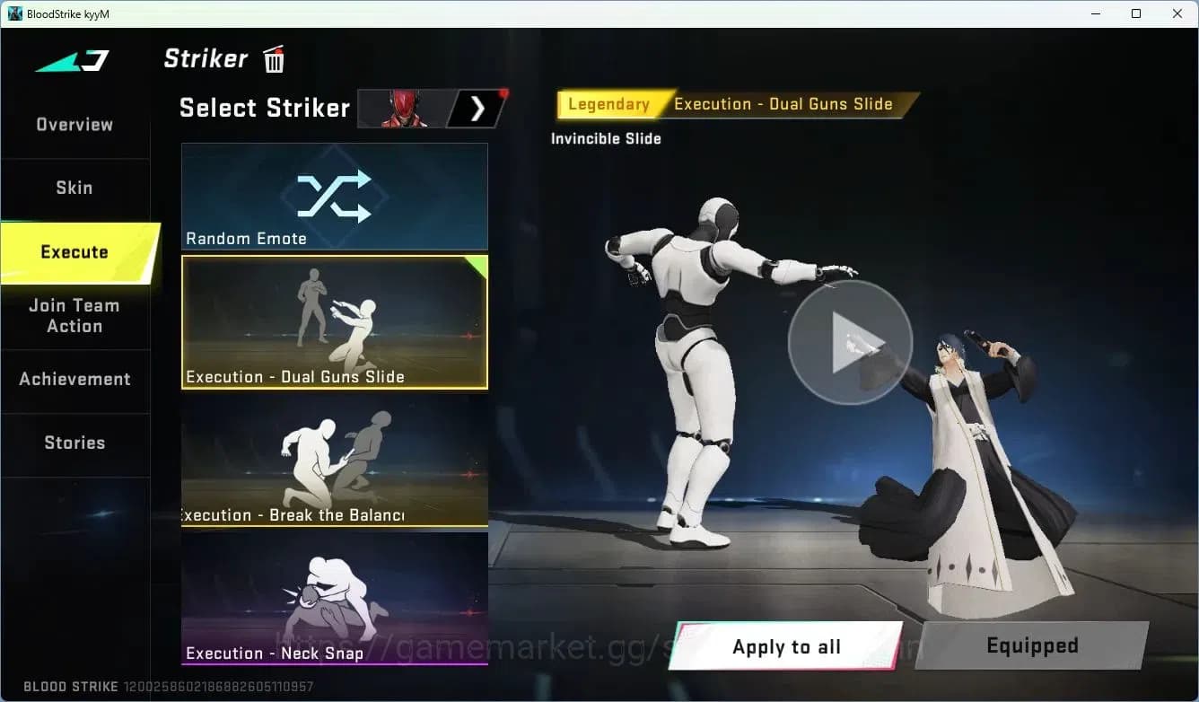 Blood Strike Accounts ASIA | 4 Collab Skins | 3 Limited Skins | 12 Lege image 5