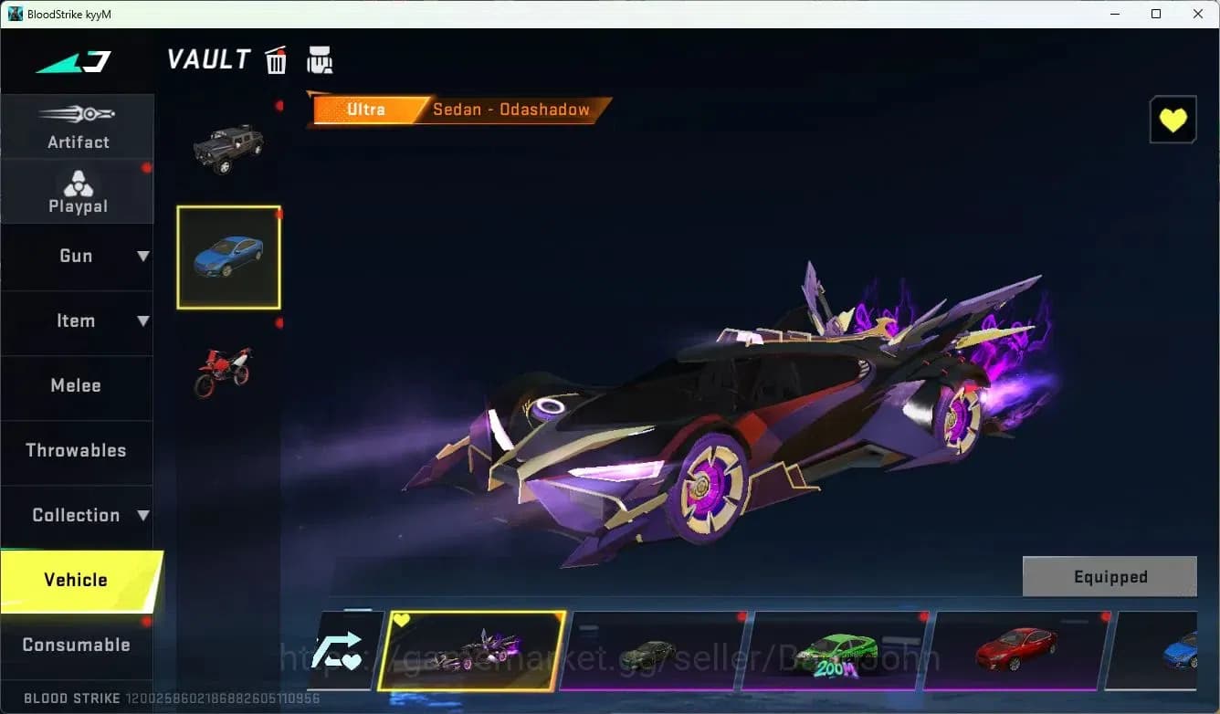Blood Strike Accounts ASIA | 4 Collab Skins | 3 Limited Skins | 12 Lege image 8