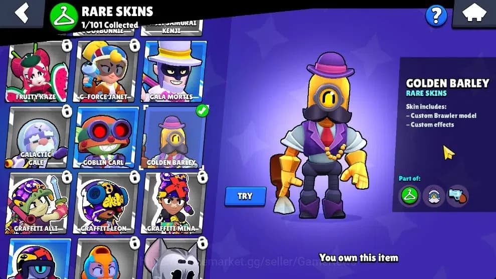 Brawl Stars Accounts 1003 Trophy|16 Brawlers 3 Max Lv [Carl,Primo,Shell image 10
