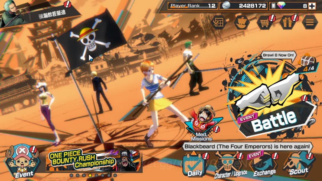 One Piece Bounty Rush Accounts Global|5EX|WI Trafalgar Law,BMO Kaido,Seraphim S-S image 1