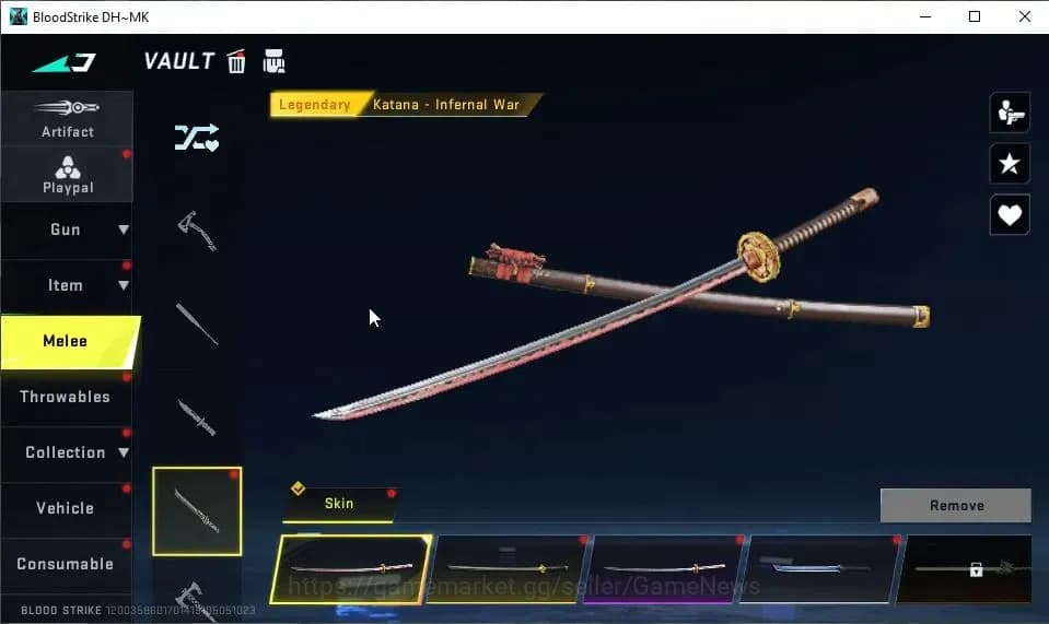 Blood Strike Accounts ASIA|10 ULTRA[M4A1,Origin-12,INP-9,SCAR,FAL,2 ZERO image 16