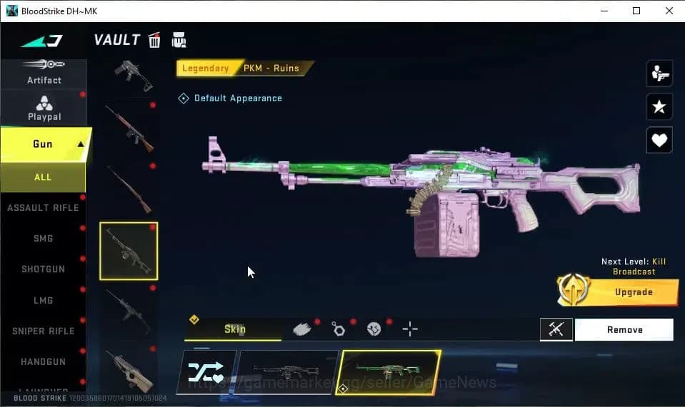 Blood Strike Accounts ASIA|10 ULTRA[M4A1,Origin-12,INP-9,SCAR,FAL,2 ZERO image 19