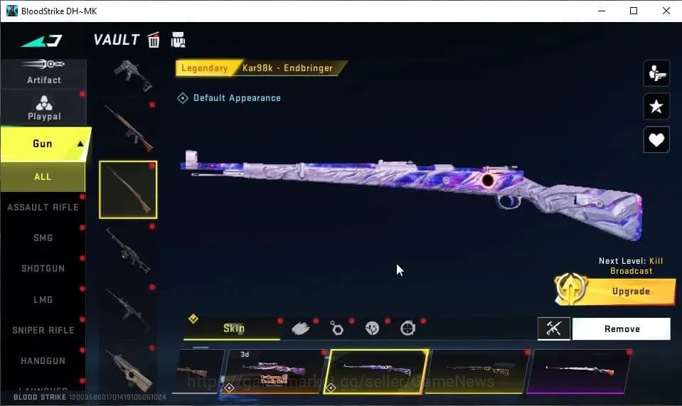 Blood Strike Accounts ASIA|10 ULTRA[M4A1,Origin-12,INP-9,SCAR,FAL,2 ZERO image 20