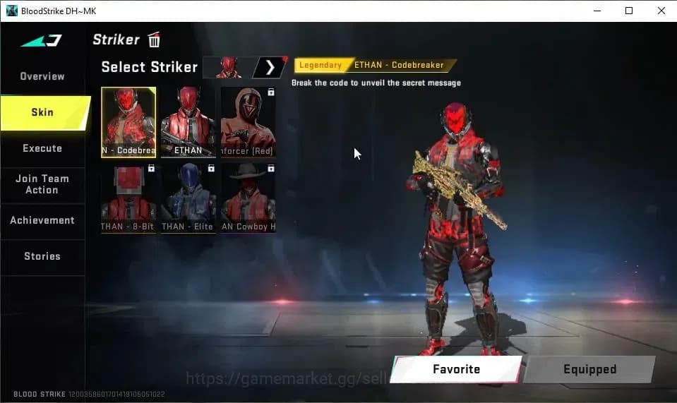 Blood Strike Accounts ASIA|10 ULTRA[M4A1,Origin-12,INP-9,SCAR,FAL,2 ZERO image 6