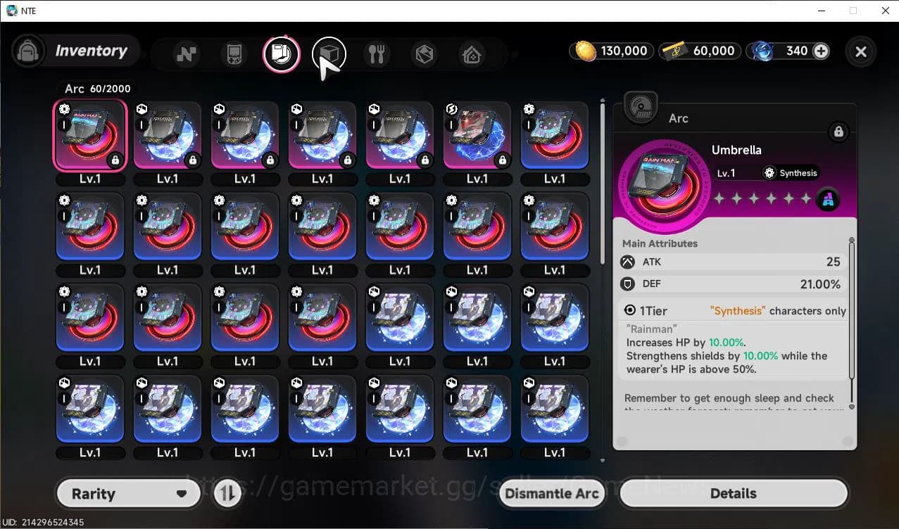Neverness to Everness Accounts GLOBAL EU |HL 3| 1 SSR Limited Nanally |5 SR Aurel image 6