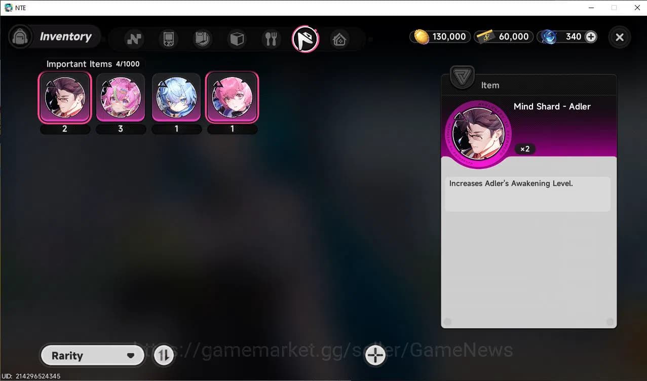 Neverness to Everness Accounts GLOBAL EU |HL 3| 1 SSR Limited Nanally |5 SR Aurel image 7