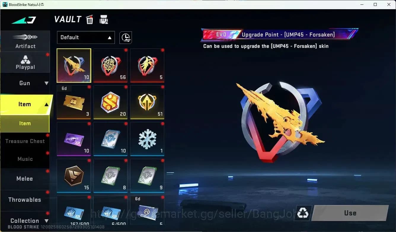 Blood Strike Accounts ASIA|COLLAB=LUCIAN,EMA|EVOLVED=FAL|ULTRA=M700,NOVA image 11