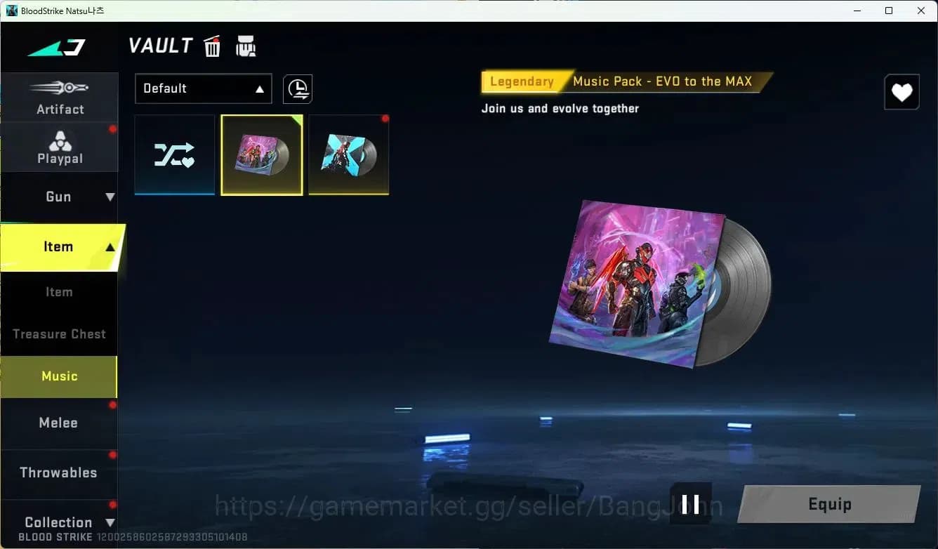Blood Strike Accounts ASIA|COLLAB=LUCIAN,EMA|EVOLVED=FAL|ULTRA=M700,NOVA image 13