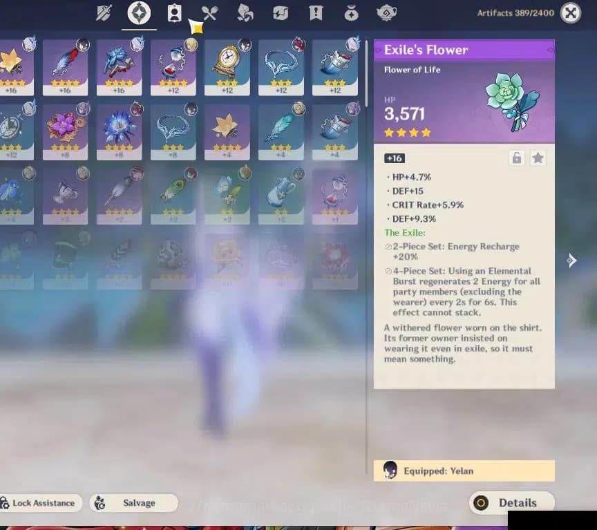 Genshin Impact Accounts ASIA |AR 39|2 Limited+21(*4Character)|Skirk,Yelan| image 5