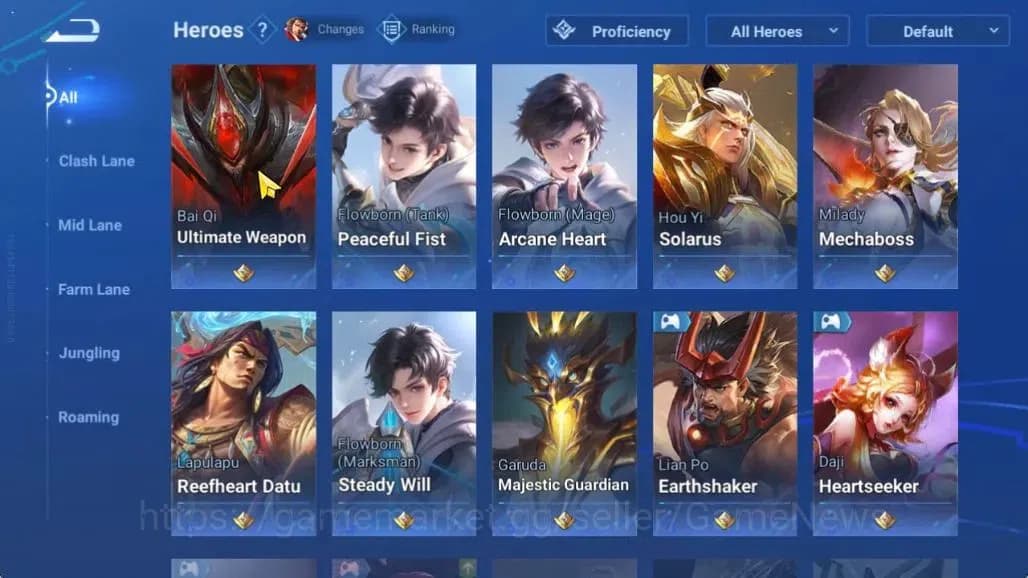 Honor of Kings Accounts Hero 8 Skin 2|Starter with Legend Skin Selection image 5