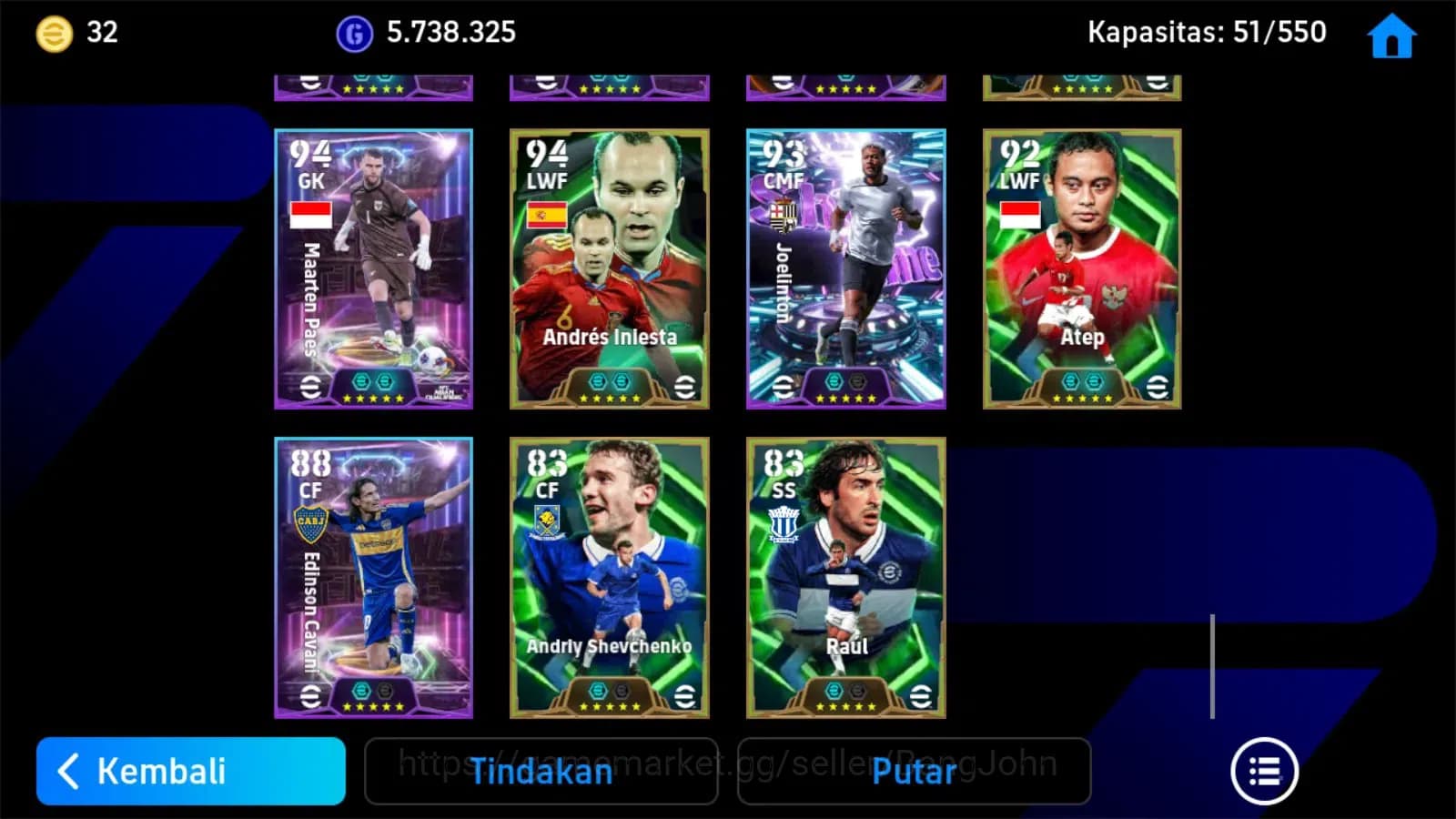 eFootball Accounts ANDROID|PW 3224|Gyokeres show,salah show,vieri epi image 1